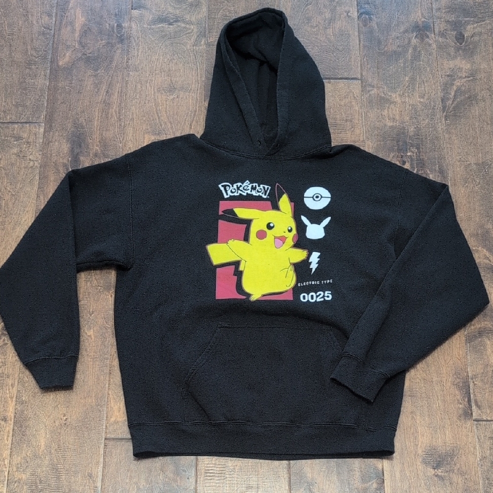 Pokémon Pikachu Black Hoodie